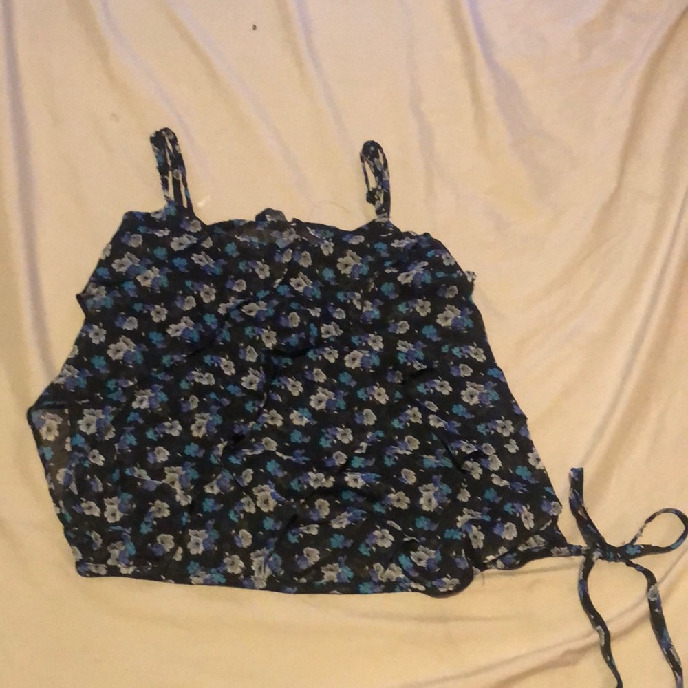 Flower dressy shirt